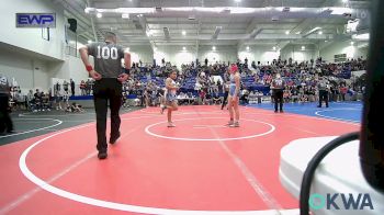 110 lbs Rr Rnd 2 - Coco Ross, Team Tulsa Wrestling Club vs Zi'andra Givens, HURRICANE WRESTLING ACADEMY