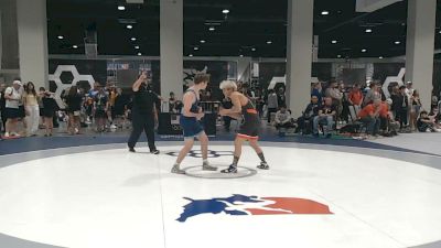 60 kg Champ. Rd Of 32 - Tanner Telford, Sanderson Wrestling Academy vs Cole Faircloth, Aniciete Training Club