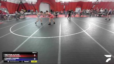 165 lbs Cons. Round 3 - Treyton Altuve, Askren Wrestling Academy vs Conner Mannel, Wrestling Factory