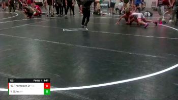 132 lbs Semifinal - Clinton Thompson Jr, Florida vs Yandro Soto, Spartan RTC FL