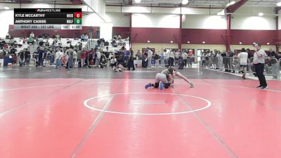 157 lbs Quarterfinal - Kyle McCarthy, Rhode Island vs Anthony Caisse, Wolfgang