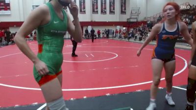 110 lbs 3rd Place Match - Leah Wallway, Evergreen State vs Nia Avelino, Eastern Oregon University