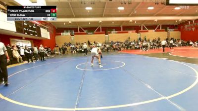 128 lbs Cons. Round 5 - Talon Villacruel, Arcata vs Eric Elola, Livermore