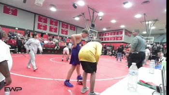 126 lbs Quarterfinal - Kameron Martin, Prague vs Jericho Burkart, Coweta