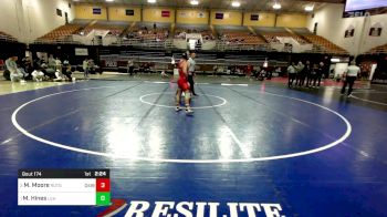 141 lbs Final - Mitch Moore, Rutgers vs Malyke Hines, Lehigh