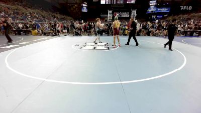 157 lbs Rnd Of 64 - Warren Ritter, MN vs Jaxon Miller, IA