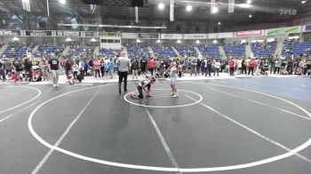 90 lbs Quarterfinal - Ethan Meneses, Robert Meneses vs Ethan Gentry, NXT Level Wr Ac