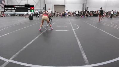 138 lbs Round 4 (6 Team) - Justin D`Arce, Prime Wrestling Black vs Alex Gomez, BC Predators