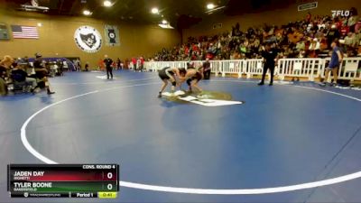 120 lbs Cons. Round 4 - Jaden Day, Righetti vs Tyler Boone, Bakersfield