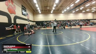 215B Round 1 - Ashton Orthman, Hardin vs Hunter Borud, Natrona County