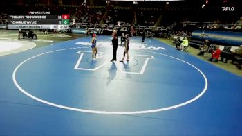 107 lbs Champ. Round 1 - Charlie Wylie, Port Jervis-9 vs Kelsey Trowbridge, Northern Adirondack-7