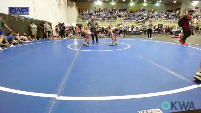 100 lbs Round Of 16 - Beckett Newman, Enid Youth Wrestling Club vs Augustus Cosby, Pawhuska Elks Takedown