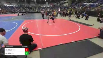 55 lbs Consolation - Gage Bauer, Kremmling Mustangs vs Keaden Albo, Cortez Wrestling Club