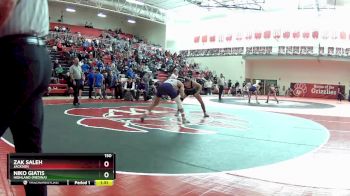 150 lbs Round 1 - Zak Saleh, Jackson vs Niko Giatis, Highland (Medina)