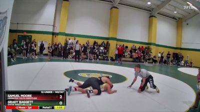 140/147 Round 1 - Samuel Moore, Lexington Youth Wrestling vs Grady Baggett, Gator Wrestling Club