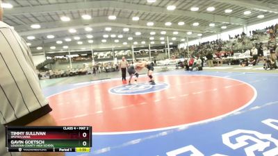 4-215 lbs Quarterfinal - Gavin Goetsch, Loudoun County High School vs Timmy Sullivan, Spotsylvania