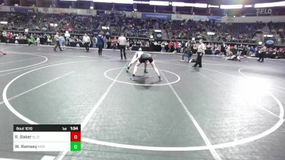 148 lbs Round Of 16 - Randy Baker, El Dorado Springs vs Will Ramsey, Moore