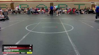 80 lbs Finals (2 Team) - Grayson DeCosmo, Headhunters vs Julius Feliciano, M2TCNJ