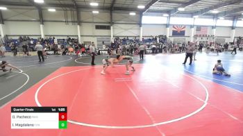 138 lbs Quarterfinal - Dominic Pacheco, Payson WC vs Izayah Magdaleno, Titans WC