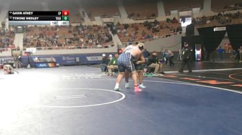 287-D4 Cons. Round 1 - Tyrone Wesley, Tuba City High School vs Gavin Athey, Camp Verde High School