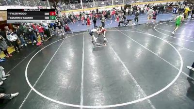 106 lbs Cons. Round 2 - Colton D`Avanzo, Timberlake vs Tyler Wood, Sandpoint