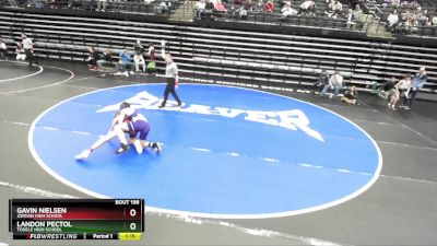 109 lbs Champ. Round 2 - Landon Pectol, Tooele High School vs Gavin Nielsen, Jordan High School