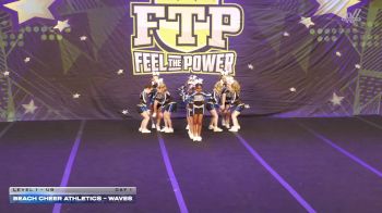 Beach Cheer Athletics - Waves [2026 L1 - U8 Day 1] 2026 Feel The Power