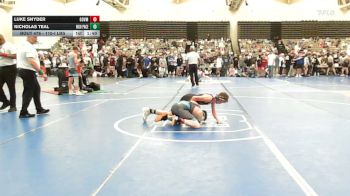 110-I lbs Round Of 32 - Luke Snyder, Governor Mifflin vs Nicholas Teal, High Pace Wrestling Club