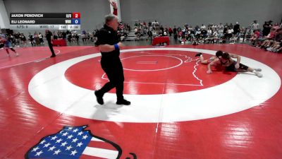 190 lbs Jaxon Penovich, Illinois Freestyle vs Eli Leonard, Wisconsin Red