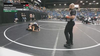 165 lbs Cons. Round 1 - Isaias Perez, Northern Oklahoma College-Tonkawa vs Preston Cannon, Carl Albert State