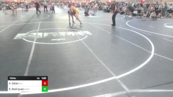 156 lbs Round Of 32 - Adam Salas, Silverback WC vs Santiago Rodriguez, Barstow Wrestling