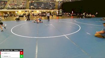 7th - 8th grade - 115 Quarters - Tatum Honda, Iowa vs Joseph Leick, Sebolt Wrestling Academy