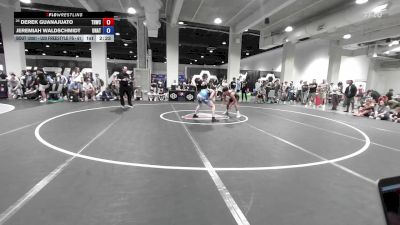 U20 Freestyle FS - 61 lbs Champ. Round 1 - Derek Guanajuato, Tar Heel Wrestling Club vs Jeremiah Waldschmidt, Unattached