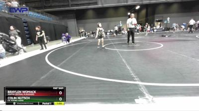 58 lbs Round 5 - Colin Nutsch, CK Young Lions vs Braylen Womack, South Central Punishers