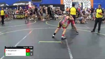 92 lbs Round 4 (6 Team) - Jaxon Swan, Midwest Xtreme Wrestling vs Dyson Neugebauer, The Funky Singlets Teal