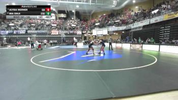 135 lbs Cons. Round 1 - Mia Odle, Stockton HS vs Alysia Werner, Council Grove Hs