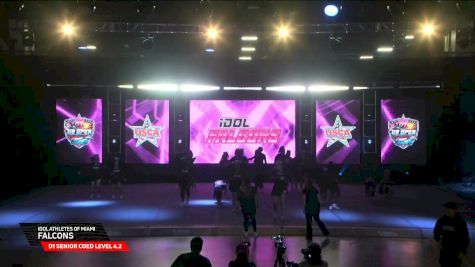 IDOL Athletes of Miami - Falcons [2026 D1 Senior Coed Level 4.2 Day 1] 2026 US Open Cheerleading & Dance Championship