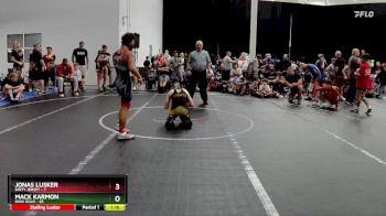 105 lbs Semis (4 Team) - Jonas Lusker, Dirty Jersey vs Mack Karmon, Ohio Gold