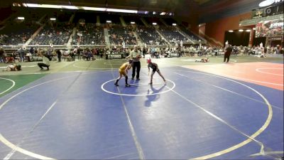 66 lbs Consi Of 8 #1 - Adeline Mascarenas, Windsor WC vs Ryder Johnson, Baker WC