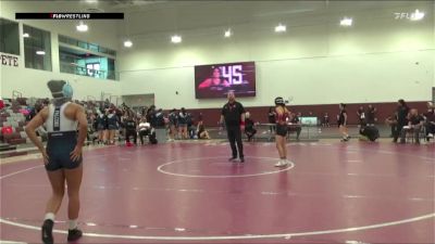 124 lbs 3rd Place Match - Denise Figueroa, Cerritos College vs Paola Cruz Andrade, Victor Valley College