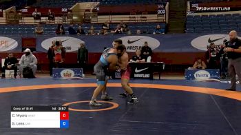 77 kg Consolation - Connor Myers, Army WCAP vs Sean Lees, Lancaster Alliance Wrestling Club