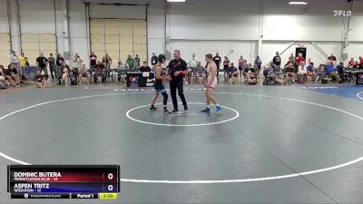 130 lbs Placement Matches (8 Team) - Dominic Butera, Pennsylvania Blue vs Aspen Tritz, Wisconsin