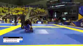 ADEMIR BARRETO DE ARAUJO vs JOAB DE OLIVEIRA CAMARA 2022 World Jiu-Jitsu IBJJF Championship