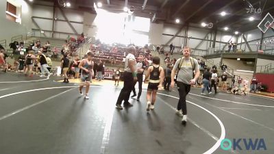 120 lbs Rr Rnd 2 - Alek Aguilar, Fort Gibson Youth Wrestling vs Shine Eppler, Broken Arrow Wrestling Club