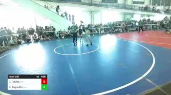 88 lbs Semifinal - Carson Davies, California vs Nathan Reynolds, California Grapplers