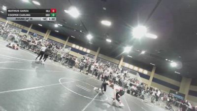 138 lbs Round Of 16 - Mathius Garza, Inland Elite WC vs Cooper Carling, Bruin Elite