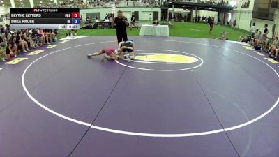 105 lbs Blythe Letters, Pennsylvania Red vs Drea Kruse, Nebraska