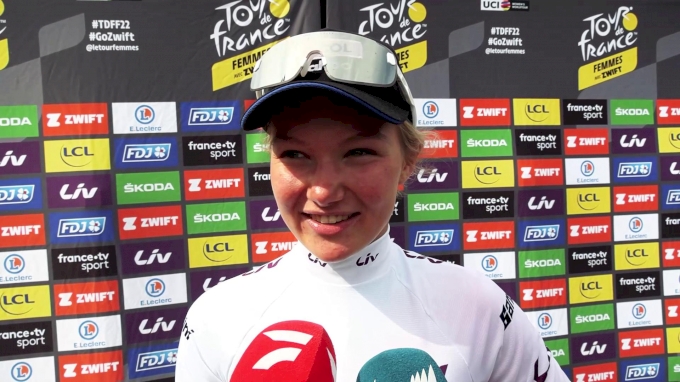 Maike Van Der Duin Takes On Tour de France Gravel