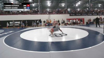 79 kg Champ. Rd Of 32 - Gunner Filipowicz, West Point Wrestling Club vs Omaury Alvarez, Tar Heel Wrestling Club