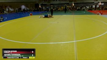 150 lbs Semis (4 Team) - Colton Bitker, Minneota vs HAYDEN THOMPSON, STMA (St. Michael/Albertville)